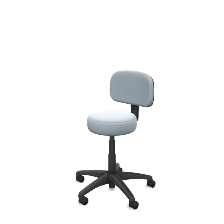 Silla Llanos contaco lama bali blanco ruedas nailon 50.